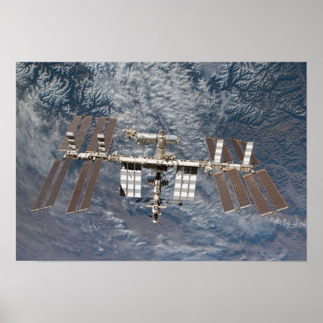 Póster Estación Espacial Internacional 9 (Frente)
