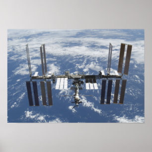 Póster Estación espacial internacional en órbita 2