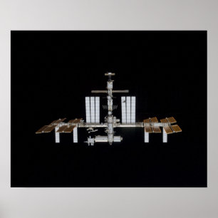 Póster Estación Espacial Internacional (ISS)
