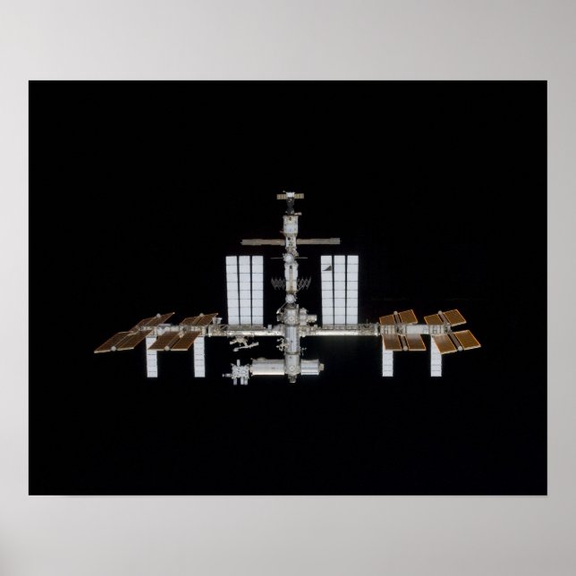 Póster Estación Espacial Internacional (ISS) (Frente)