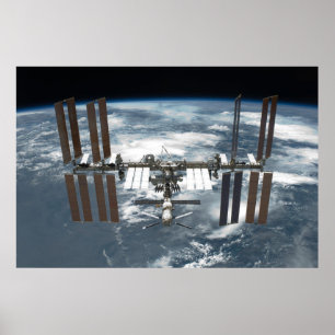 Póster Estación Espacial Internacional (ISS)