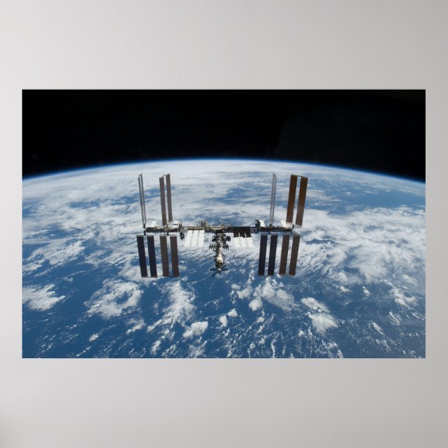 Póster Estación Espacial Internacional (ISS) (Frente)