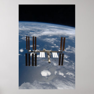 Póster Estación Espacial Internacional (ISS)