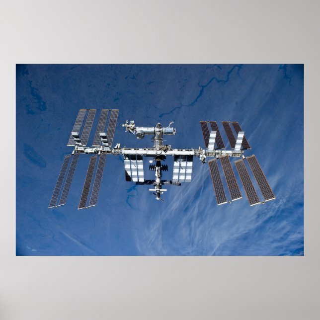 Póster Estación Espacial Internacional (ISS) (Frente)