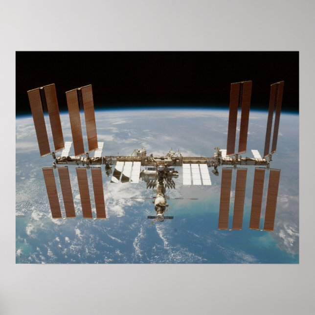 Póster Estación Espacial Internacional (ISS) (Frente)
