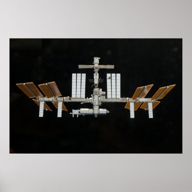 Póster Estación Espacial Internacional (ISS) (Frente)