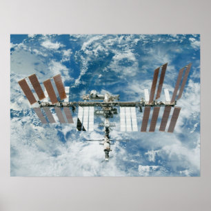Póster Estación Espacial Internacional (ISS)