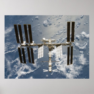 Póster Estación Espacial Internacional (ISS)