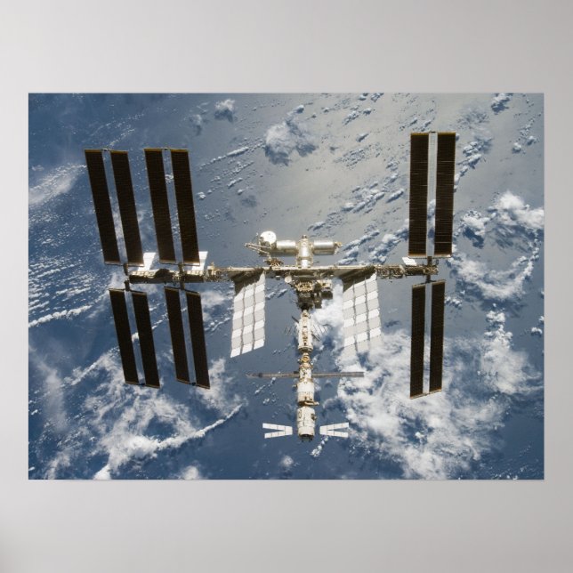 Póster Estación Espacial Internacional (ISS) (Frente)