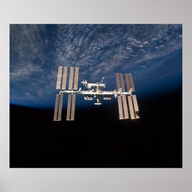 Póster Estación Espacial Internacional (ISS) (Frente)