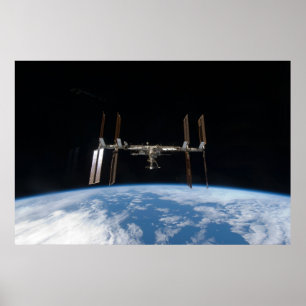 Póster Estación Espacial Internacional (ISS)