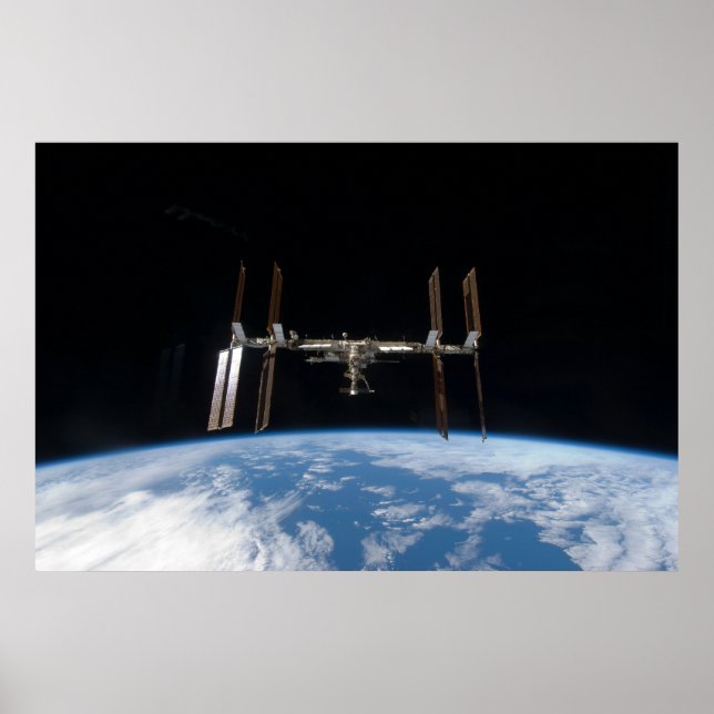 Póster Estación Espacial Internacional (ISS) (Frente)