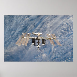 Póster Estación Espacial Internacional (ISS)