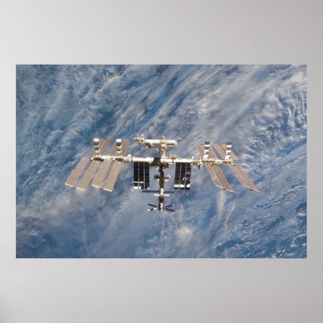 Póster Estación Espacial Internacional (ISS) (Frente)