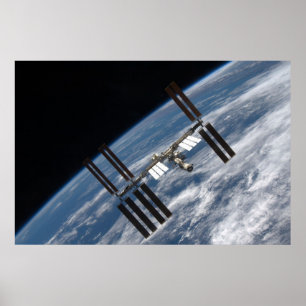 Póster Estación Espacial Internacional (ISS)
