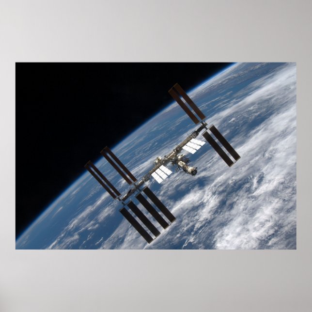 Póster Estación Espacial Internacional (ISS) (Frente)