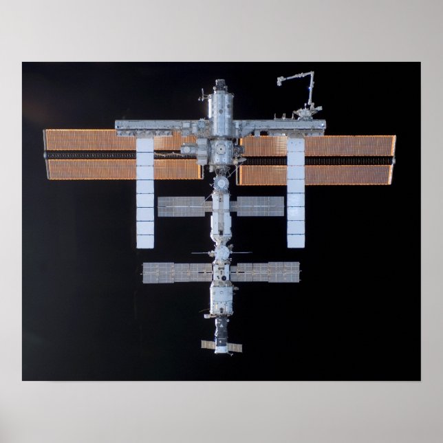 Póster Estación Espacial Internacional (STS-115) (Frente)