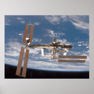 Póster Estación Espacial Internacional (STS-116)