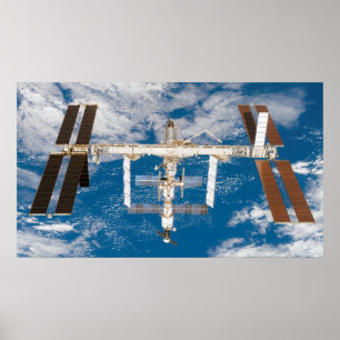 Póster Estación Espacial Internacional (STS-118)
