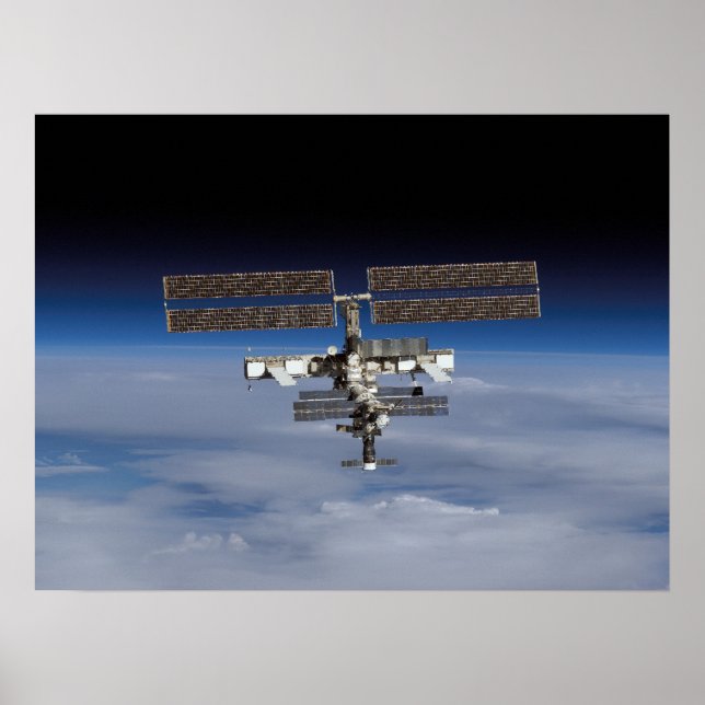 Póster Estación Espacial Internacional (STS-121) (Frente)