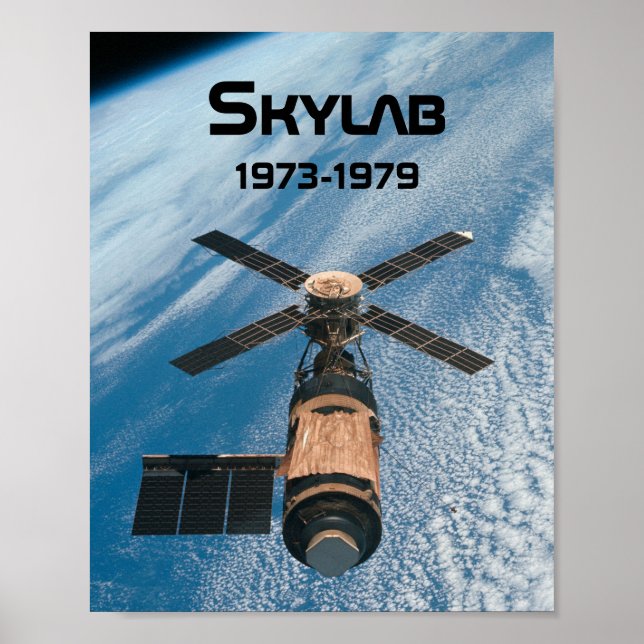 Póster Estación Espacial Skylab (Frente)