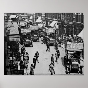 Póster Estación Finsbury Park, c.1923