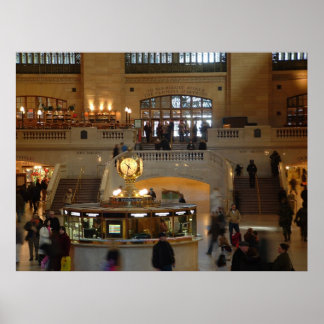 Póster Estación Grand Central de Nueva York