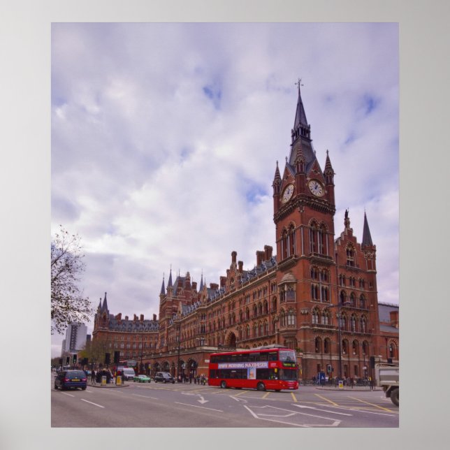 Póster Estación Internacional de St Pancras (Frente)