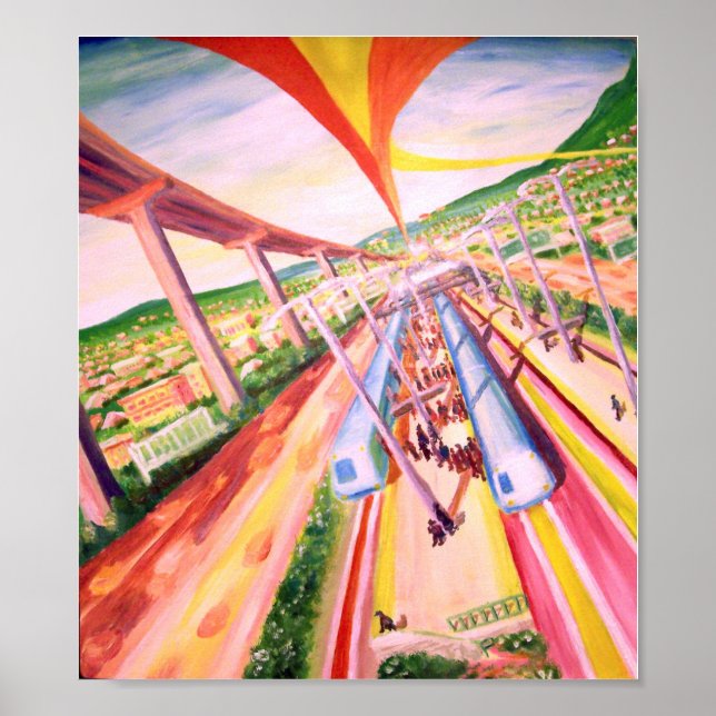 Póster Estación MacArthur (Frente)