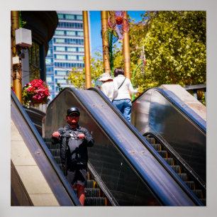 Póster Estación Sol
