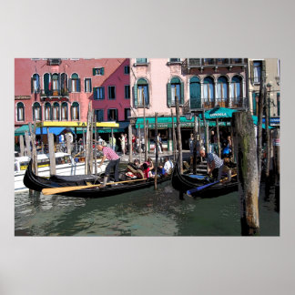 Póster Estacionamiento de Gondola