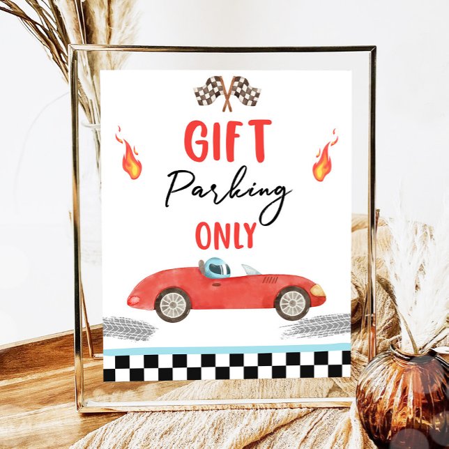 Póster Estacionamiento de regalo Sólo Carro Rojo Dos Cump (Subido por el creador)