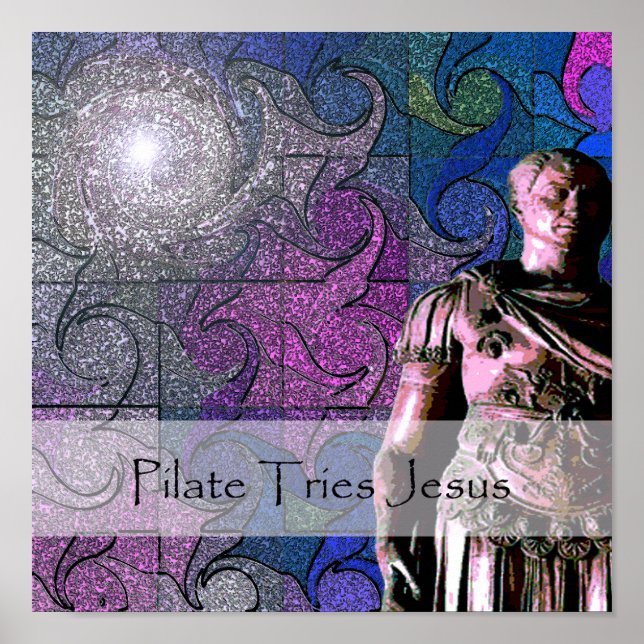 Póster Estaciones de la Cruz 4 (Frente)