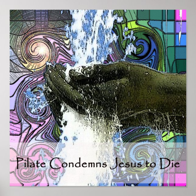 Póster Estaciones de la Cruz 5 (Frente)