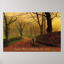 Póster Estadio Atkinson Grimshaw 1877 CC0046