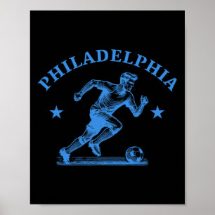 Póster Estadio de apoyo al aficionado de fútbol de Filade