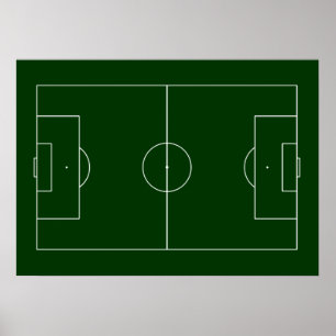 Póster estadio de fútbol