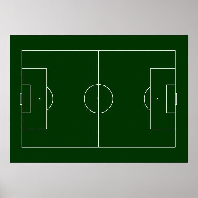 Póster estadio de fútbol (Frente)