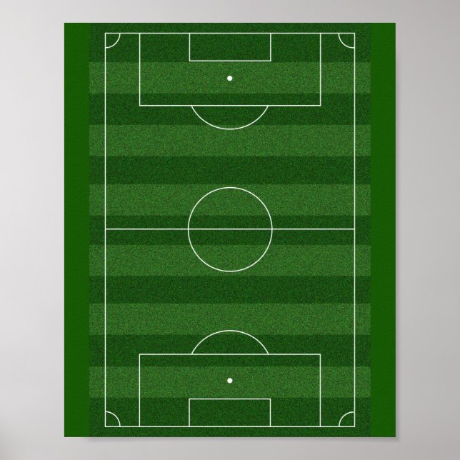 Póster Estadio de fútbol - Campo de fútbol - Yard de fútb (Frente)