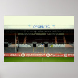 Póster Estadio de ruta rotura