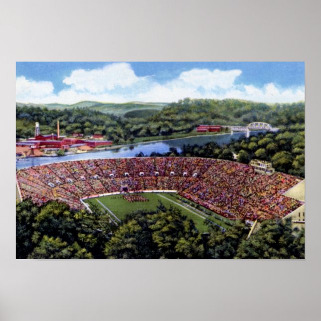 Póster Estadio Knoxville Tennessee (Frente)