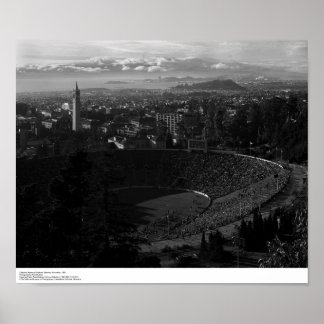 Póster Estadio Memorial de California