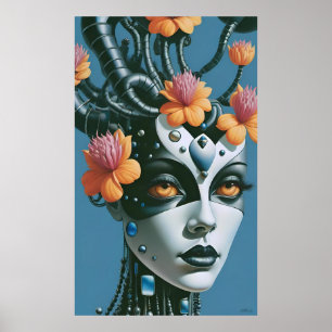 Póster Estadista de Flor de Saúco