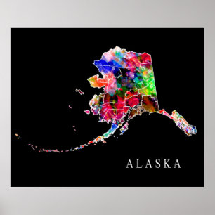 PÓSTER ESTADO DE ALASKA