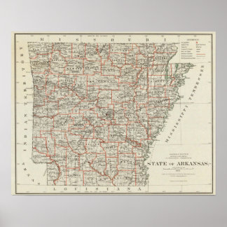 Póster Estado de Arkansas