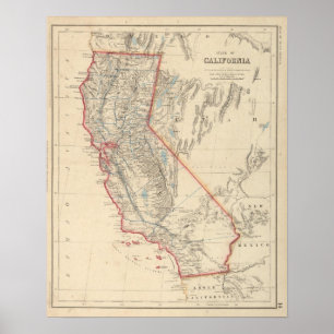 Póster Estado de California