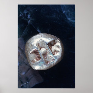 Póster Estado de electro, c.600 a.C.