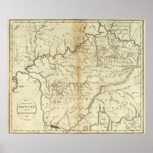 Póster Estado de Kentucky