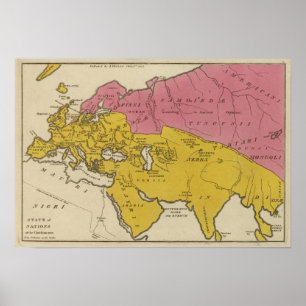 Póster Estado de las Naciones en la zona cristiana