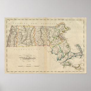 Póster Estado de Massachusetts 3